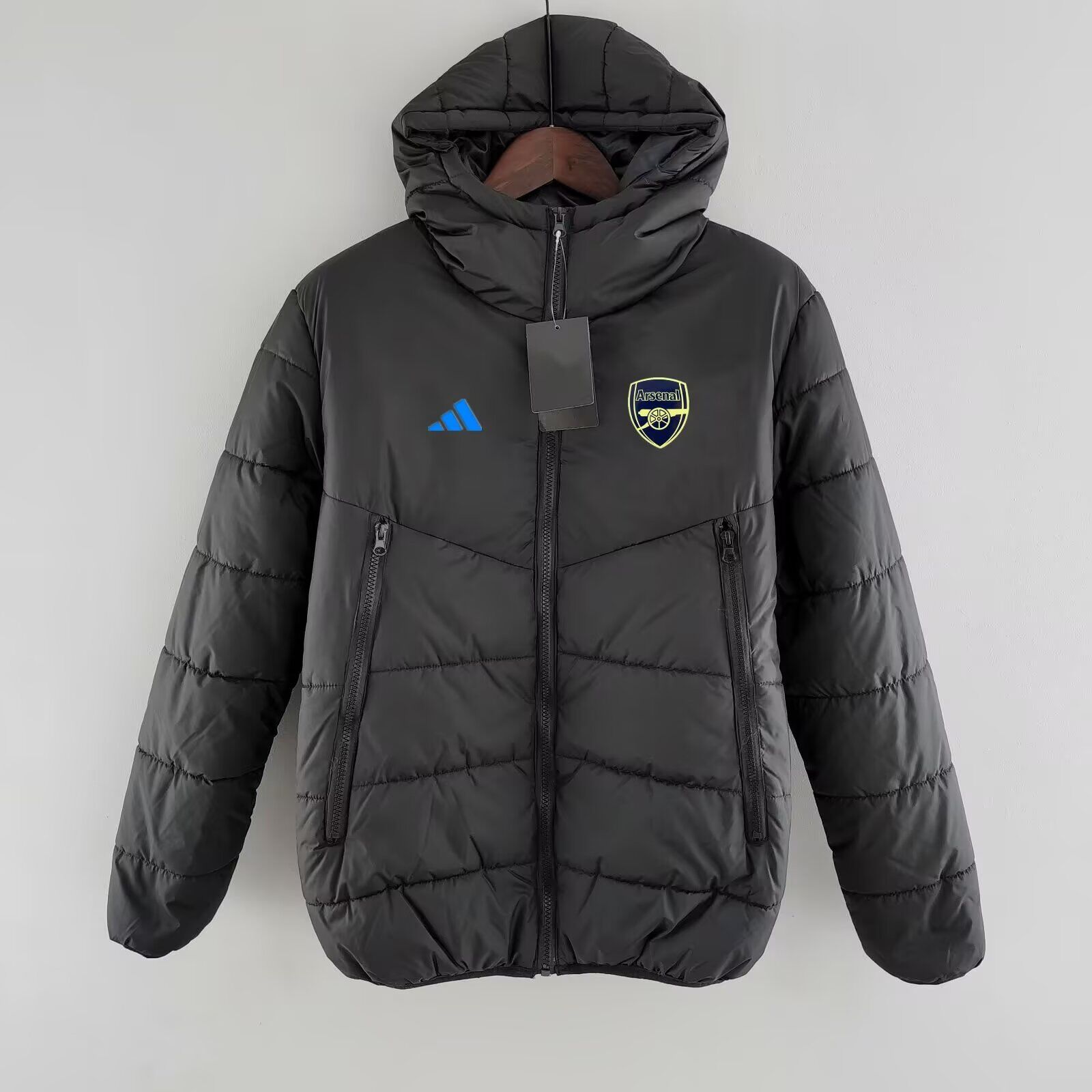 AAA Quality Arsenal 24/25 Cotton Coat - Black